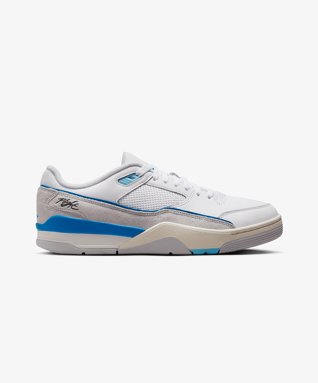 Jordan | FLIGHT COURT { WHITE/PHOTO BLUE-PURE PLATINUM-SAIL