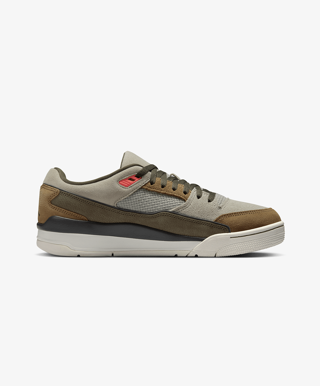 Jordan | FLIGHT COURT { SPRUCE FOG/MEDIUM OLIVE-BROWN KELP-SAIL