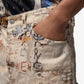 JORDAN | AIR JORDAN PRINTED SHORTS { WHITE