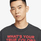 NIKE | SPORTSWEAR T-SHIRT { ANTHRACITE