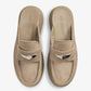 JORDAN | AIR JORDAN MULE { KHAKI/METALLIC SILVER