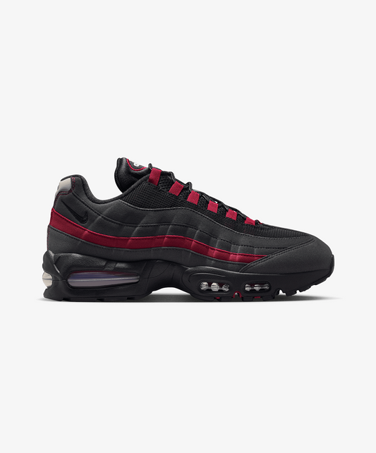 Nike | AIR MAX 95 BIG BUBBLE "OG" { BLACK/BLACK-TEAM CRIMSON-WOLF GREY