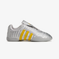 ADIDAS ORIGINALS | ELITE MEI MIAOU SLIP ON { SILVER METALLIC/NAVY/HAZY YELLOW