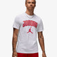 JORDAN | JORDAN T-SHIRT { WHITE/GYM RED/GYM RED