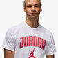 JORDAN | JORDAN T-SHIRT { WHITE/GYM RED/GYM RED