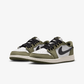 JORDAN | AIR JORDAN 1 RETRO LOW { MEDIUM OLIVE/SUMMIT WHITE