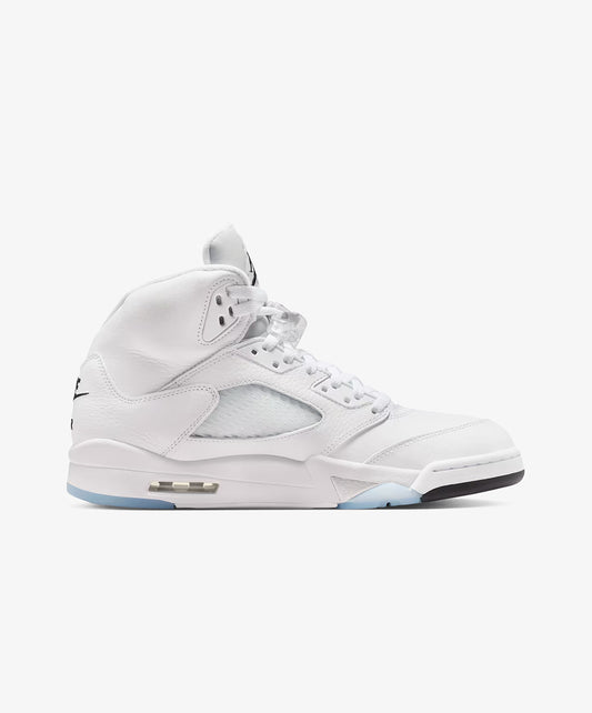 JORDAN | AIR JORDAN 5 RETRO OG { WHITE METALLIC