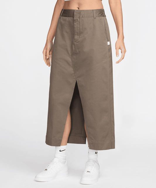 Jordan | TWILL SKIRT { MINK BROWN/MINK BROWN