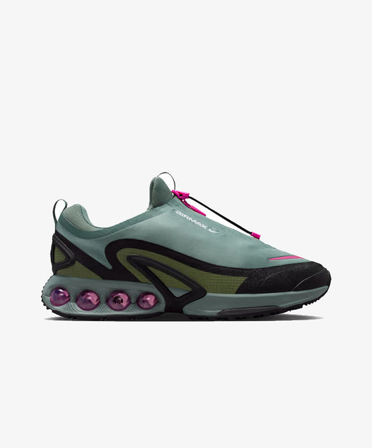 NIKE | AIR MAX DN ROAM { CLAY GREEN/SKY J LIGHT OLIVE/BLACK/FIRE PINK