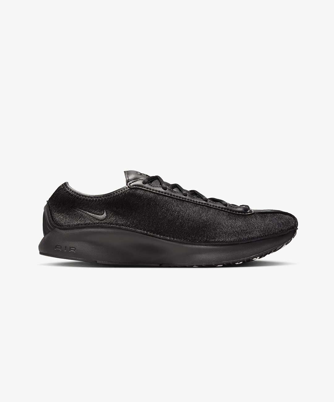 Nike | AIR SUPERFLY LX PONY HAIR LEATHER  { BLACK/OFF NOIR-PHOTON DUST