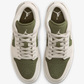 JORDAN | AIR JORDAN 1 LOW SE { MEDIUM OLIVE/LT OREWOOD BRN-SAIL