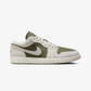 JORDAN | AIR JORDAN 1 LOW SE { MEDIUM OLIVE/LT OREWOOD BRN-SAIL