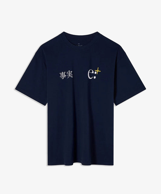 EDWIN | FACT T-SHIRT { BLUE