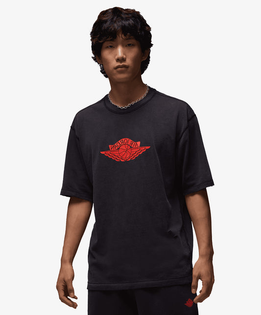 Jordan | RARE AIR T-SHIRT { BLACK/CHILE RED