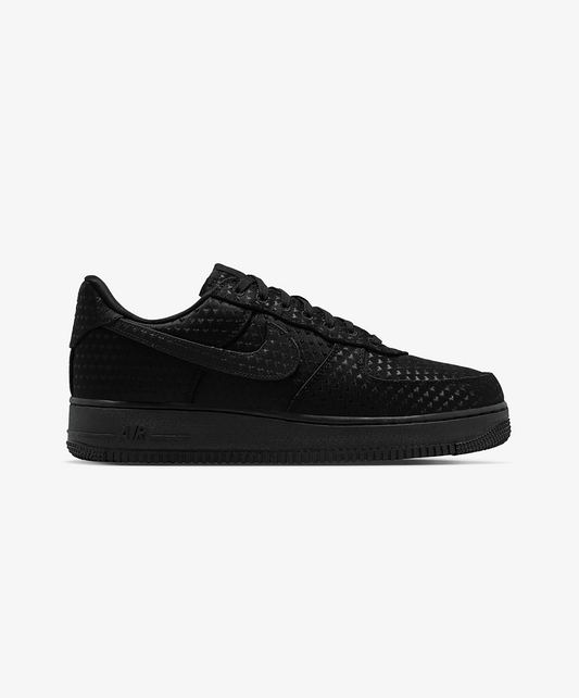 Nike | AIR FORCE 1 RETRO "VALENTINE'S DAY" { BLACK/BLACK-UNIVERSITY RED