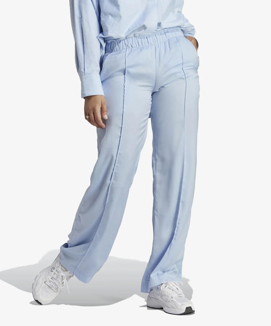 Adidas Originals | PREMIUM ESSENTIALS SATIN PANTS { BLUE DAWN