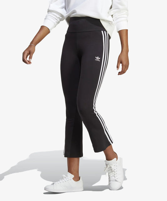 Adidas Originals | ADICOLOR CLASSICS 3-STRIPES 7/8 FLARE LEGGINGS  { BALCK