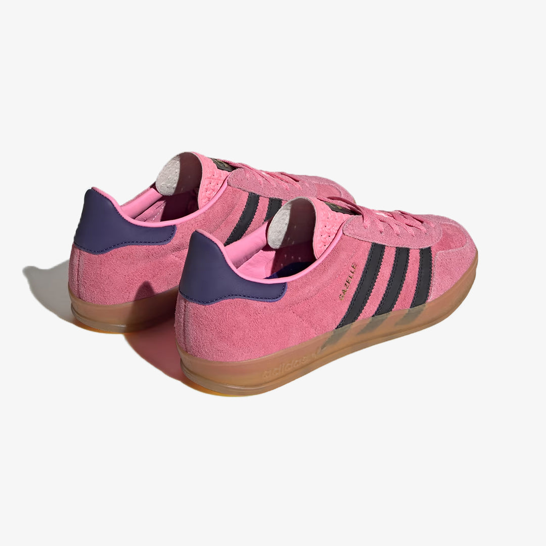 Buy ADIDAS ORIGINALS WMN'S GAZELLE INDOOR 'PINK/CORE BLACK/PURPLE' –  Superkicks