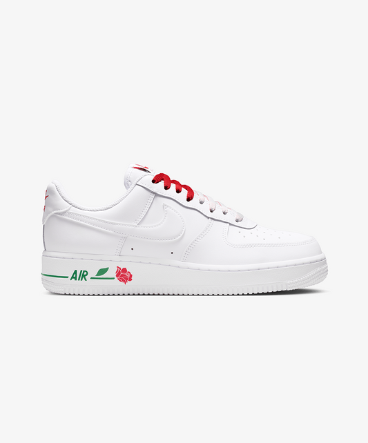 Nike | AIR FORCE 1 '07 SE { WHITE/SPORT RED/PINE GREEN/WHITE