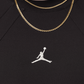 NIKE | BROOKLYN LONG-SLEEVE DRESS { BLACK/ GYM RED/ SAIL
