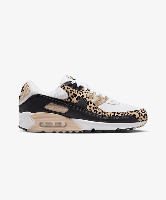 Nike | AIR MAX 90 LV8 { WHITE/BLACK-SANDDRIFT-HEMP