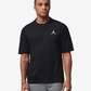 JORDAN | EMBROIDERED JUMPMAN T-SHIRT { BLACK