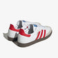 Adidas Originals | SAMBA OG  { CLOUD WHITE/BETTER SCARLET/SUPPLIER COLOUR