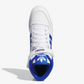 ADIDAS ORIGINALS | FORUM MID { CLOUD WHITE/ROYAL BLUE