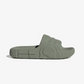 ADIDAS ORIGINALS | ADILETTE 22 SLIDES { SILVER GREEN / SILVER GREEN / CORE BLACK