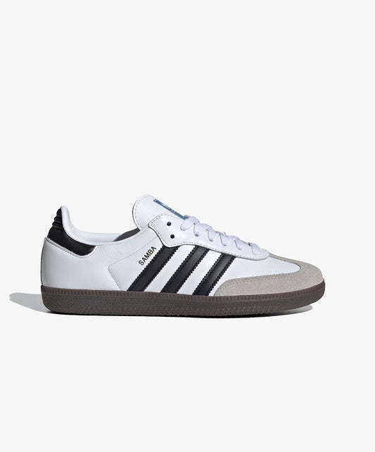 ADIDAS ORIGINALS | SAMBA OG { CLOUD WHITE/CORE BLACK/CLEAR GRANITE
