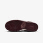 NIKE | DUNK LOW RETRO SE { PURE PLATINUM/WOLF GREY/TEAM RED/BURGUNDY CRUSH