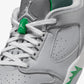 JORDAN | SIXTY PLUS LOW { WOLF GREY/LUCKY GREEN/WHITE
