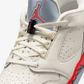 JORDAN | SIXTY PLUS LOW { SAIL/FIRE RED-BLACK-REFLECT SILVER