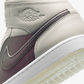 JORDAN | AIR JORDAN 1 MID SE { PHANTOM/PHANTOM-WHITE