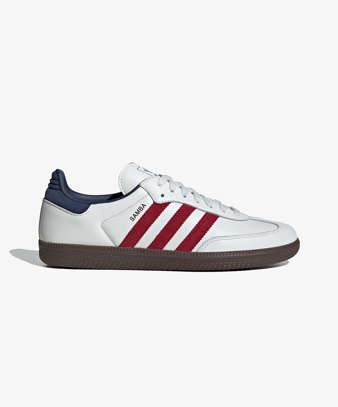 ADIDAS ORIGINALS | SAMBA OG { CORE WHITE/TEAM VICTORY RED/NIGHT INDIGO