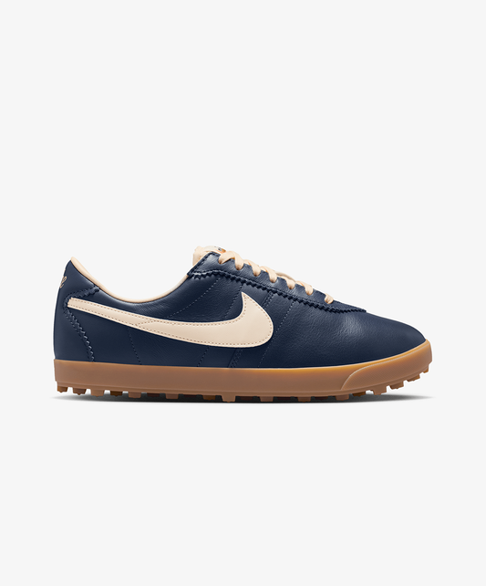 Nike | ASTROGRABBER LEATHER { MIDNIGHT NAVY/MUSLIN-GUM LIGHT BROWN