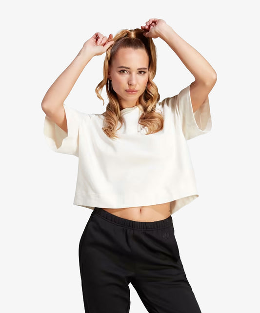 Adidas Originals | PREMIUM ESSENTIALS TEE  { CLOUD WHITE