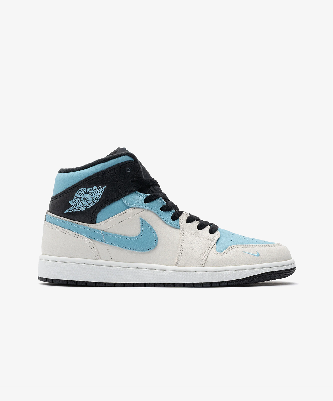 Nike Air Jordan 1 Mid スニーカー JORDAN | AIR JORDAN 1 MID { BLUE VOID/PURE PLATINUM-SUMMIT WHITE