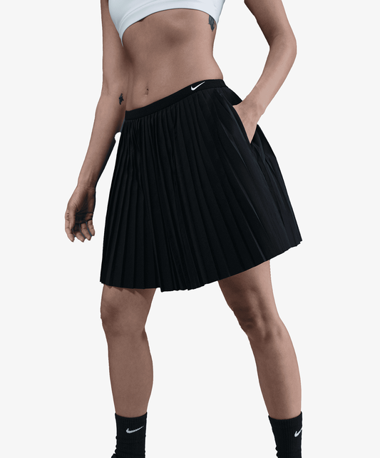 NIKE | PLEATED SKIRT { BLACK/SAIL