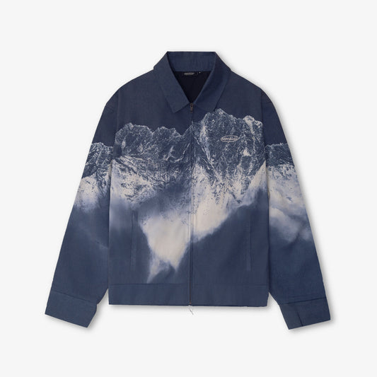 SUPERKICKS | FW25 BOXY JACKET { BLUE