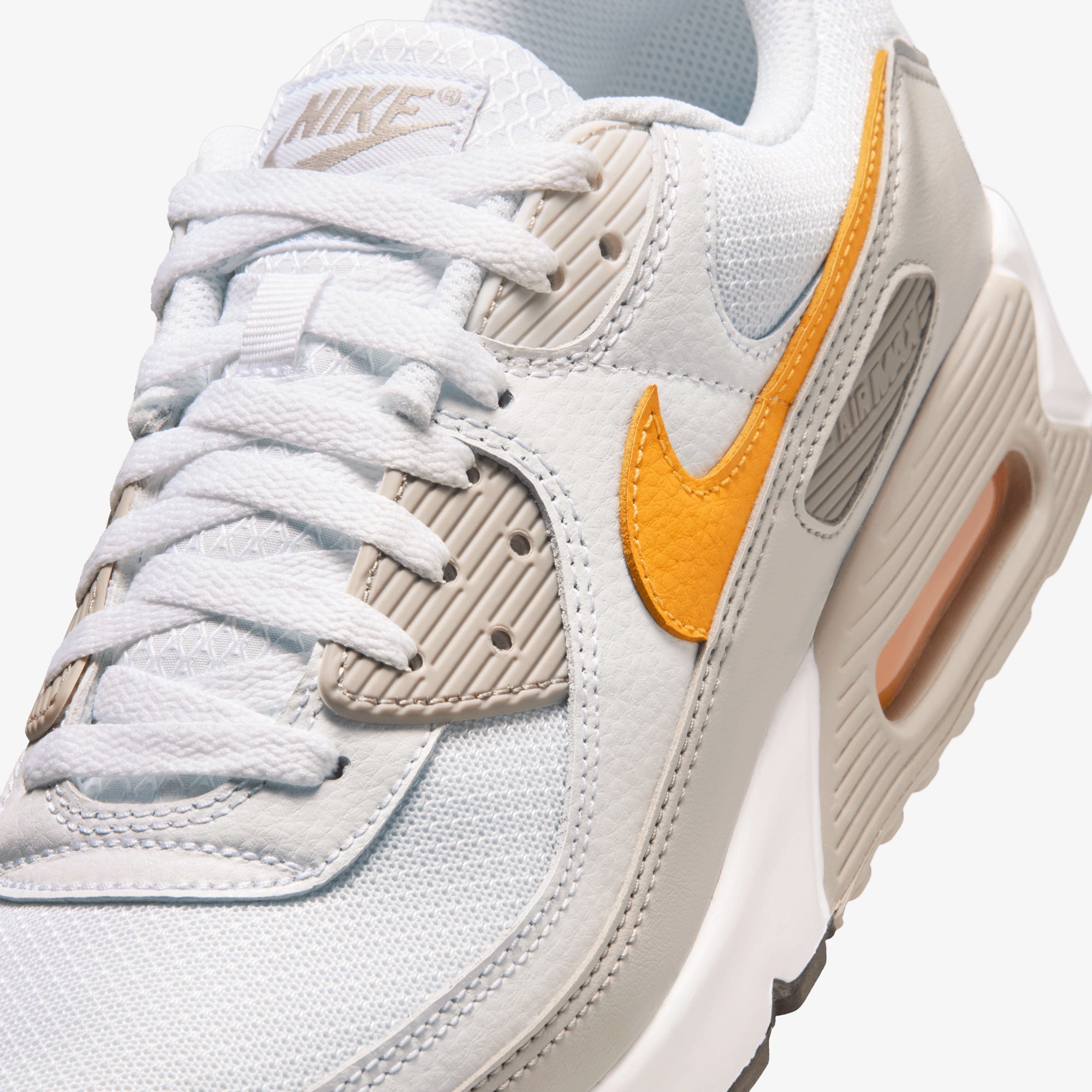 nike air max 90 white laser orange