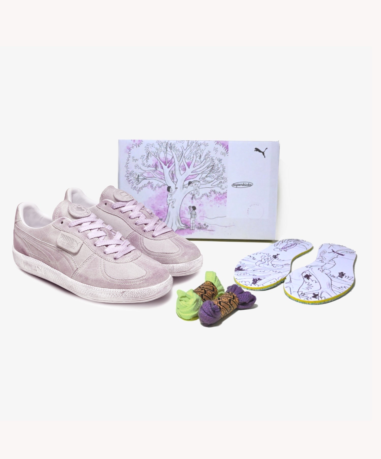 PUMA | PUMA x SUPERKICKS PALERMO JAMUN { STAINED – Superkicks