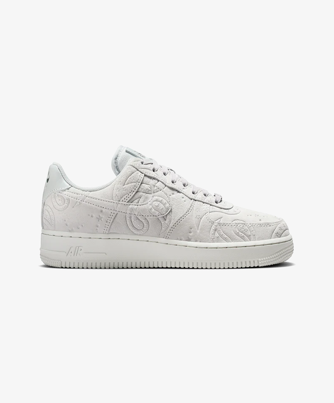 Nike | AIR FORCE 1 '07 PREMIUM+ { GREY FOG/GREY FOG-METALLIC SILVER