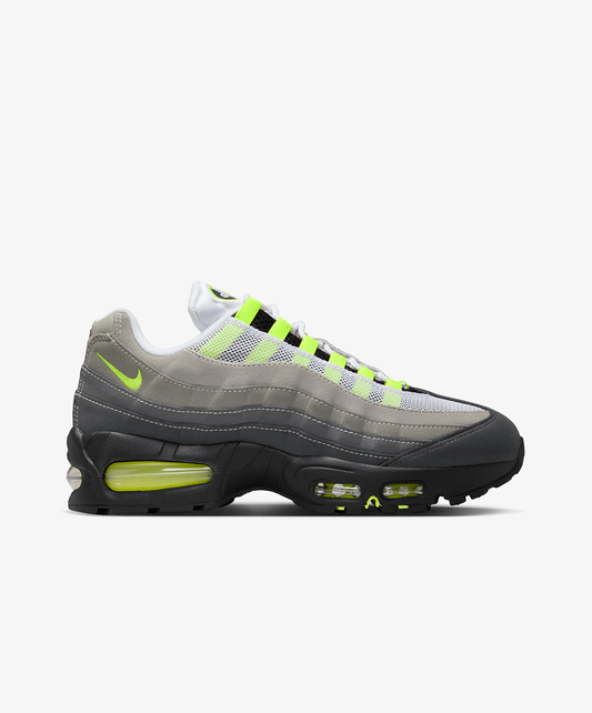 Nike | W AIR MAX 95 BIG BUBBLE { BLACK/NEON YELLOW/ANTHRACITE/LT GRAPHITE