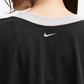 NIKE | SPORTSWEAR OVERSIZED CROPPED JERSEY { BLACK LIGHT SMOKE