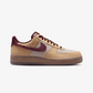 Nike | AIR FORCE 1 '07 PREMIUM { LINEN/BURGUNDY CRUSH-MOON PARTICLE