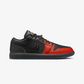 JORDAN | AIR JORDAN 1 LOW SE { BLACK/BLACK-DRAGON RED-BLACK