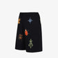 ALMOST GODS | ALCHEMICAL SYMBOL SHORTS { BLACK