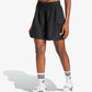 Adidas Originals | ESSENTIALS WOVEN HIGH-WAIST CARGO SHORTS { BLACK