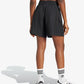 Adidas Originals | ESSENTIALS WOVEN HIGH-WAIST CARGO SHORTS { BLACK